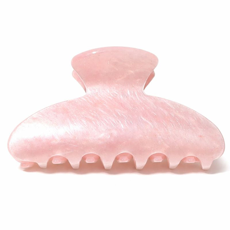 مشبك شعر - وردي لؤلؤي